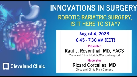Thumbnail for Innovations in Surgery - Aug. 4, 2023
