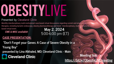 Thumbnail for ObesityLIVE - May 2, 2024