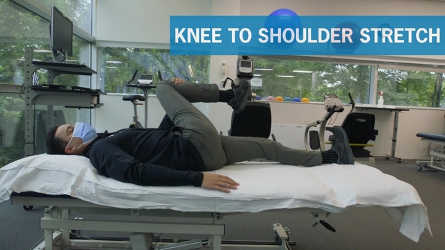 Knee-To-Shoulder Stretch