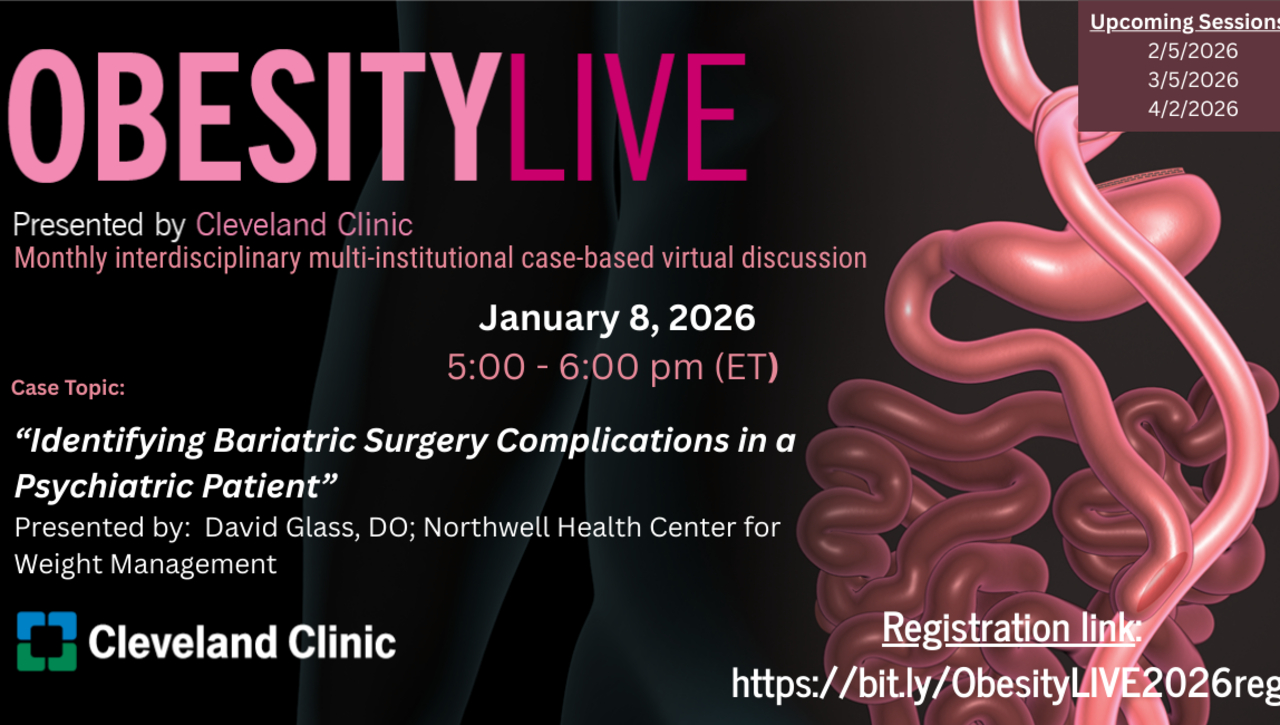 ObesityLIVE - Jan. 8, 2026