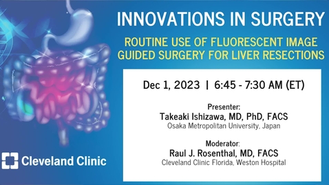 Thumbnail for Innovations In Surgery - Dec. 1, 2023
