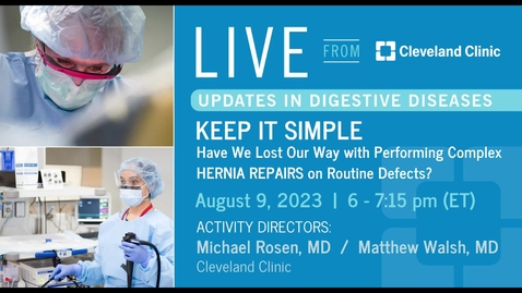 Thumbnail for Live From Cleveland Clinic - August 9, 2023