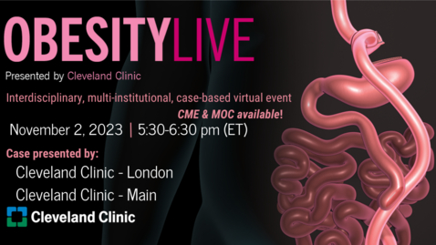 Thumbnail for ObesityLIVE - Nov. 2, 2023