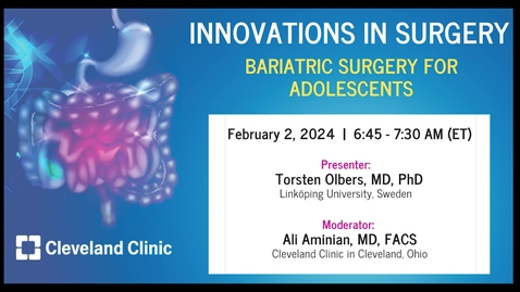 Thumbnail for Innovations In Surgery - Feb. 2, 2024