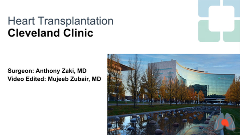 Thumbnail for Heart Transplant Surgery (Graphic)