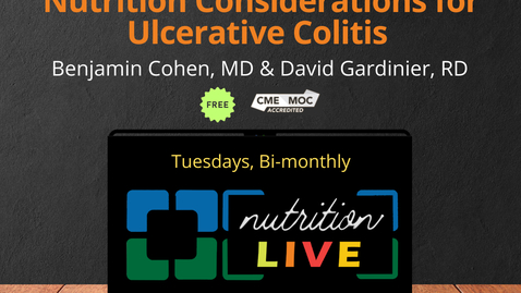 Thumbnail for Nutrition Live - Jan. 20, 2026