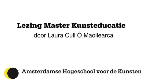 Thumbnail for Lezing #2: Laura Cull Ó Maoilearca over de relaties tussen mensen en dieren