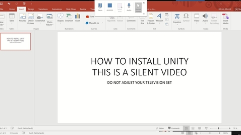 Thumbnail for Install Unity