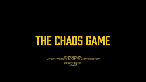 Thumbnail for entry DD1 - The Chaos Game - Decembervoorstelling 2023 