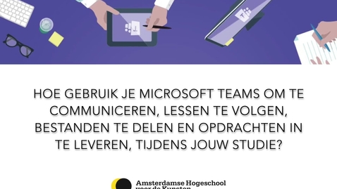 Thumbnail for Teams for Students (tutorial NL)