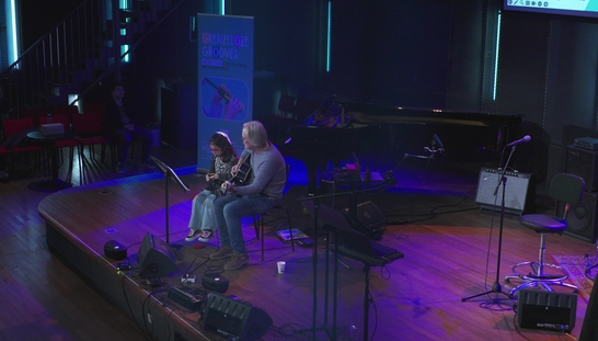 Ipek Firat (Travel Sax) en Ruud van der Wel (My Breath My Music).