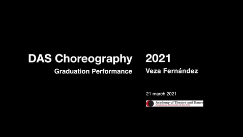 Thumbnail for DAS Choreography 2021 ALALAZO by Veza Fernández