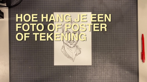 Thumbnail for Fotoprints, posters en tekeningen ophangen in de Breitner