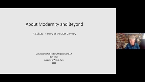 Thumbnail voor invoer Bert Taken: About Modernity and Beyond Lecture 6