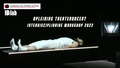 Thumbnail for entry Opleiding Theaterdocent:  interdisciplinaire workshop 2022 compilatie