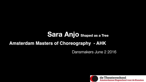Thumbnail for entry Sara Anjo, Shaped as a Tree, 2016