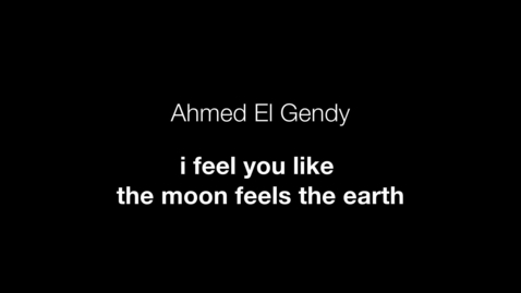 Thumbnail for DAS Choreography Graduates 2024 : Ahmed El Gendy - i feel you like the moon feels the earth