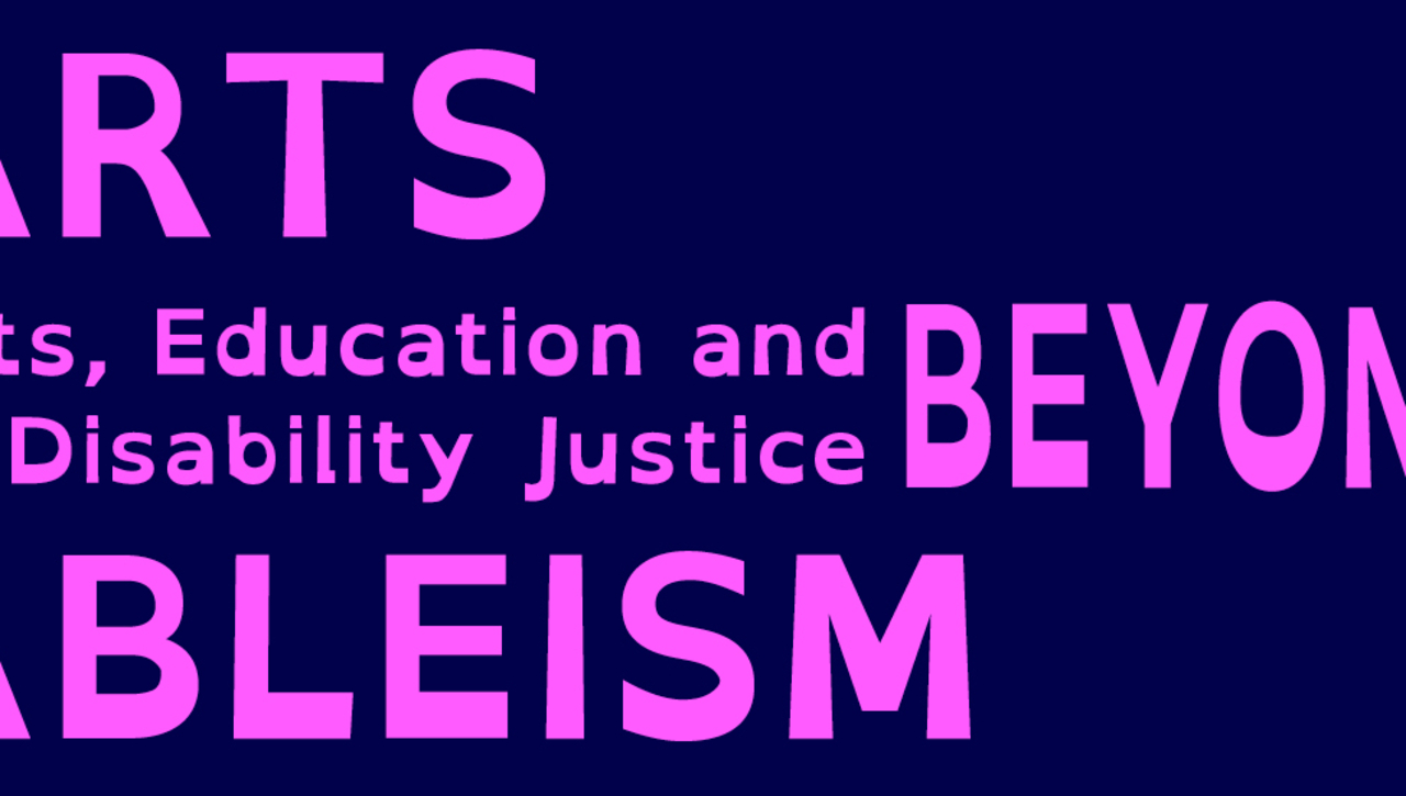 Keynote presentation by Patty Berne (Sins Invalid) at the Arts Beyond Ableism conference