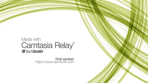 Thumbnail for Camtasia Relay Profile Test