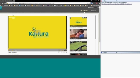 Thumbnail for [Waubonsee Kaltura] Bb B2 and KAF Overview