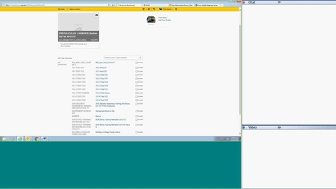 Thumbnail for [FVSU - Kaltura] D2L setup on test