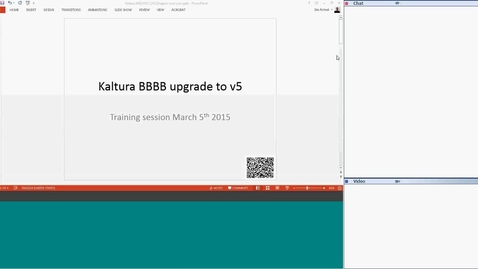 Thumbnail for Kaltura BB Upgrade - Open Session