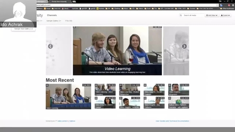 Thumbnail for [FSU - Kaltura] KMS training session #2