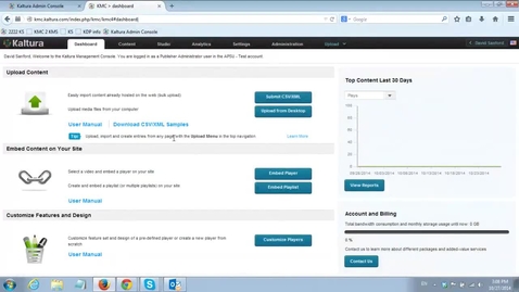 Thumbnail for [APSU - Kaltura] KMC training session