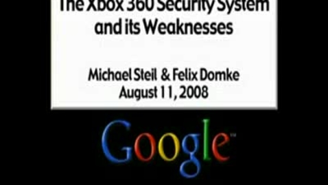 Thumbnail for The Xbox 360 Security System and its Weaknesses