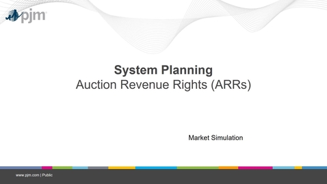 Thumbnail for entry Planning 201 - Auction Revenue Rights