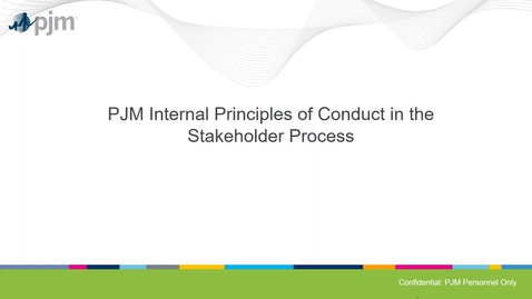 Thumbnail for Stakeholder Process Micro-Learning: Principles of Engagement