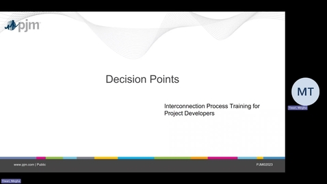 Thumbnail for entry Interconnection Process: Decision Point 1 Requirements