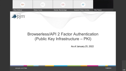 Thumbnail for entry Tech Change Forum SUMA Browserless API 2 Factor Authentication