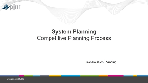 Thumbnail for entry Planning 201 - Competitive Planning Process