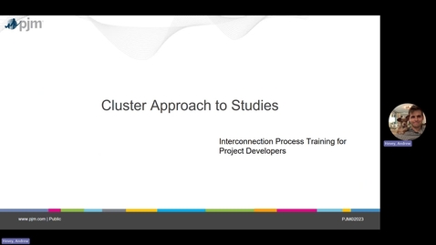 Thumbnail for entry Interconnection Process: Cluster Approach to Studies