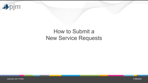 Thumbnail for Interconnection Process: Submitting a New Application in Queue Point