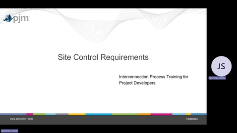 Thumbnail for entry Interconnection Process: Site Control Summary