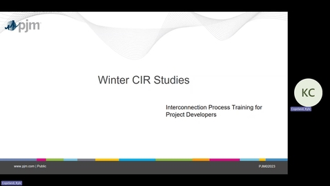 Thumbnail for entry Interconnection Process: Winter CIRs
