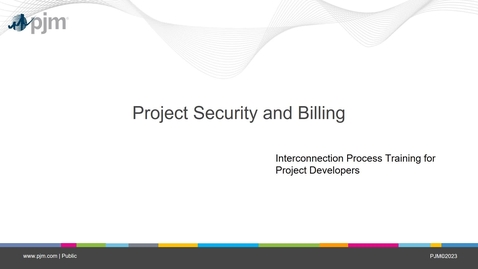 Thumbnail for Interconnection Process: Project Billing