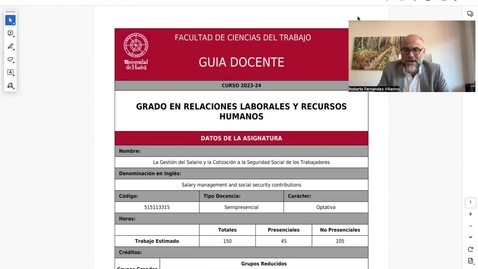 Miniatura para Gestión  del Salario y la Cotización a la Seguridad Social (Itinerario MERCADO DE TRABAJO) Primer Cuatrimestre