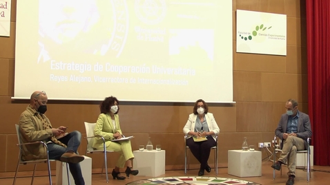 Miniatura para Visita de la Directora de la AACID a la UHU - 13/04/2021