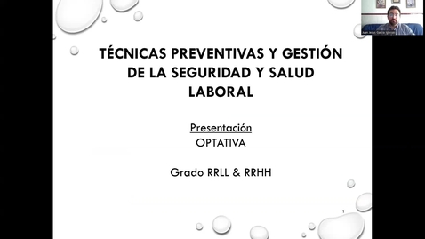 Miniatura para Técnicas Preventivas y Gestión de la Seguridad y Salud Laboral (Itinerario EMPRESA Y RR.HH.) Segundo Cuatrimestre
