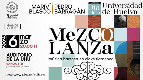 Miniatura para Concierto Día Universidad 2025 Mariví Blasco y Pedro Barragán UHU