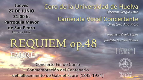 Miniatura para CORO UHU - Concierto Fin de Curso 2023-24