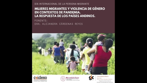 Miniatura para Mujeres migrantes y violencia de género en contextos de pandemia. La respuesta de los países andinos.