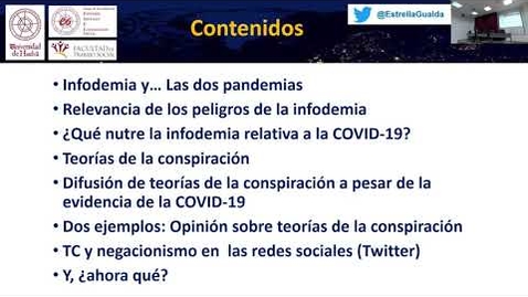 Miniatura para INFODEMIA. Teorías de la conspiración y Covid