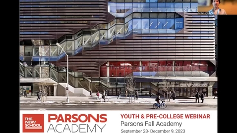 Thumbnail for entry Parsons Academy Fall 2023 Webinar