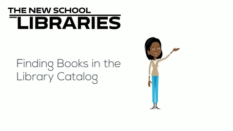 Thumbnail for Finding Books in the Library Catalog