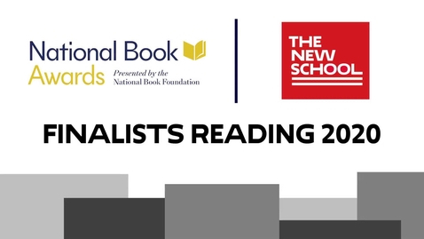 Thumbnail for entry National Book Awards Finalists Reading 2020