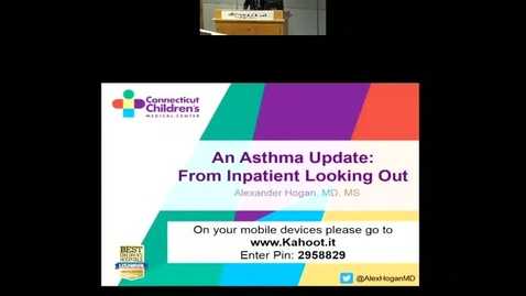 Thumbnail for entry An Asthma Update: From Inpatient Looking Out
